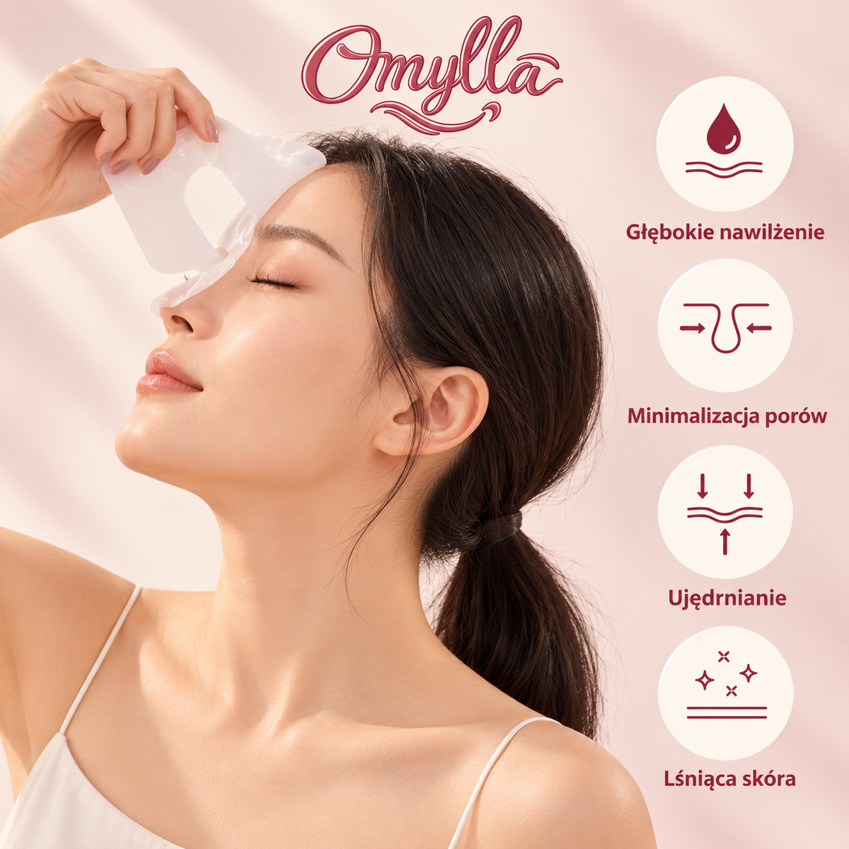 OMYLLA® Maska Kolagenowa Hydrożelowa